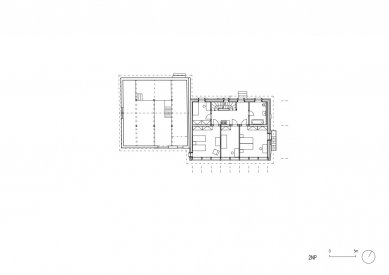 Rodinný dům v Mohren - Půdorys 2.np - foto: Skupina
