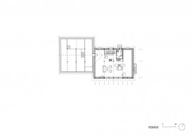 Rodinný dům v Mohren - Půdorys podkroví - foto: Skupina