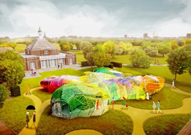 Serpentine Gallery Pavilion 2015 - Vizualizace - foto: selgascano arquitectos