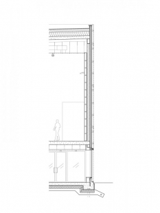 Muzeum moderního umění v Malmö - Detail fasády - foto: Tham & Videgård Arkitekter