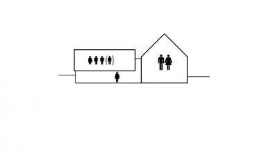 Vícegenerační dům v Eichgrabenu - Schema