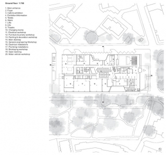 New Flagship Campus for City of Westminster College - Půdorys přízemí - foto: schmidt hammer lassen architects