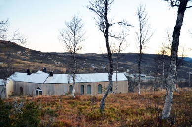 Horská chata s rozděleným výhledem - foto: Reiulf Ramstad Arkitekter 