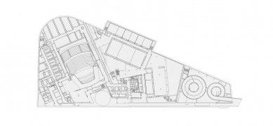 Kursaal - kulturní centrum a koncertní síň - Půdorys suterénu