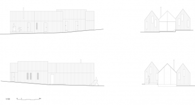 Micro Cluster Cabins - pohledy / elevations