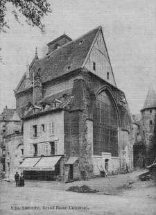 Sainte-Marie de Sarlat conversion - Historický snímek