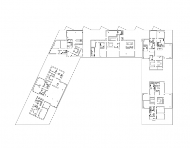 Rezidence Sacre Coeur II - Půdorys penthousů