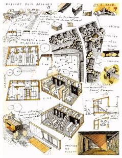 Rodinný dům Hvězda - Skici - foto: archiv u-c
