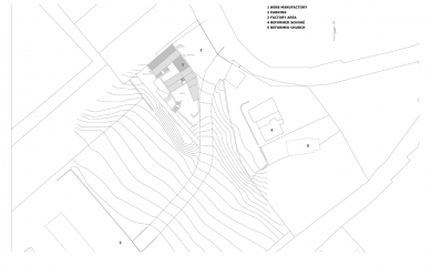 Centrum bylinkářství / ZÁNKA - situace / site plan