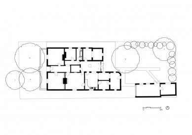 Rodinný dům St. Kilda - Půdorys původního stavu - foto: Clare Cousins Architects