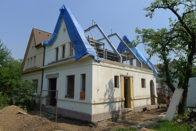 Rekonstrukce rodinného domu ve Strašnicích - Stavba