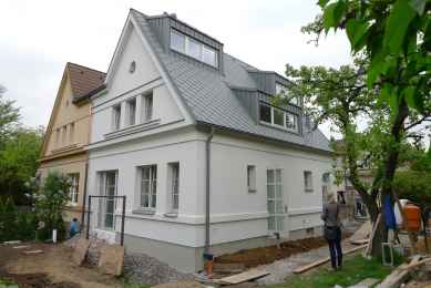 Rekonstrukce rodinného domu ve Strašnicích - Stavba