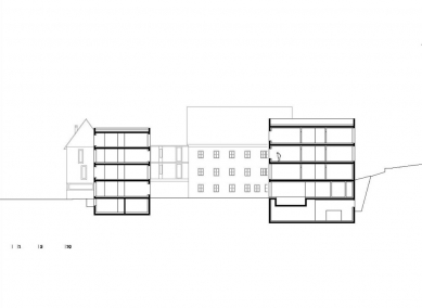 Special school and dormitory Mariatal - Řez - foto: Marte.Marte Architekten