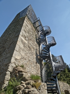 Vyhlídková věž na hradě Orlík - foto: Ing. arch. Martin Franěk