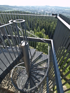 <Viewpoint tower at Orlík Castle> - foto: Ing. arch. Martin Franěk