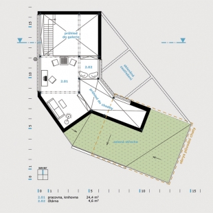 Family House Persian - Floor plan 2nd floor