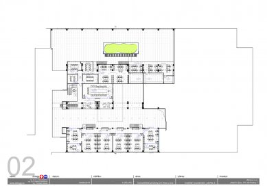 Main headquarters of Alza.cz - Level 02 - foto: dotegg architekti