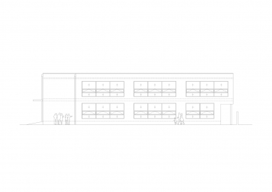 BJKL - extension of Bajkalská elementary school - <Southwest view> - foto: JRKVC