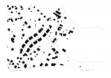 Two family houses at Brusnicová Street - Situace - foto: Compass Architekti