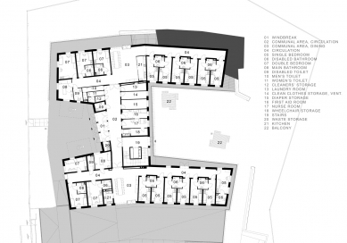 Residential House for Disabled - 1. NP / groundfloor