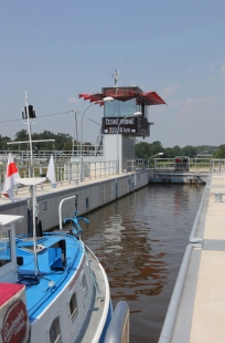 Vltavská vodní cesta – splavnění - Velín České Vrbné - foto: Jan Mahr