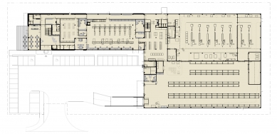 Výrobní areál LIFOCOLOR - Půdorys 1NP