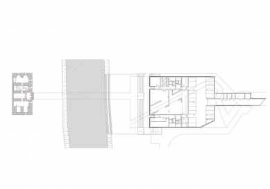 ICHOT Brána Poznaně - Půdorys suterénu - foto: Ad Artis Architects