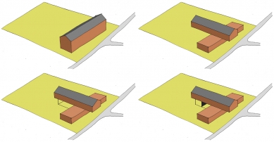 Rodinný dům Obytná zahrada v Katovicích - konstrukce / building structure