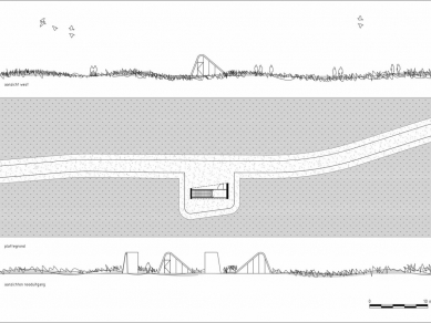 Underground Parking Katwijk aan Zee - Únikové schodiště - foto: OKRA Landschapsarchitecten