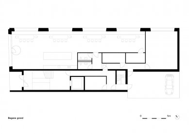 Office Claus en Kaan Architecten - Floor plan of the ground floor - foto: Claus en Kaan Architecten