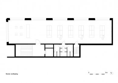 Office Claus en Kaan Architecten - Floor plan 1st floor - foto: Claus en Kaan Architecten