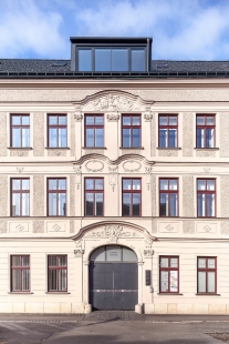 Reconstruction of a house at 8.března street - foto: Jiří Jiroutek