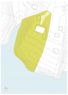 Rodinný dům Obytná zahrada v Izbici - situace / site plan