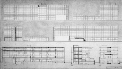 Gerrit Rietveld Academy - Pohledy a řezy