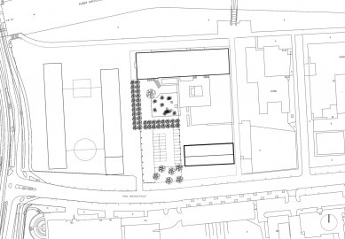 Rozšíření Rietveldovy akademie - Situace - foto: Courtesy of benthem crouwel architekten 