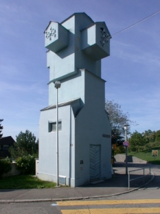 Goetheanum - Buildings around the Goetheanum. - foto: Petr Šmídek, 2003