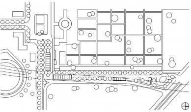 Subway Station Westfriedhof - Situace - foto: Auer+Weber+Assoziirte