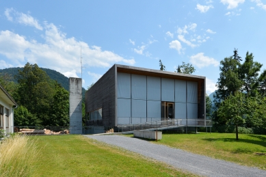 Požární zbrojnice a kulturní dům Hittisau - foto: Petr Šmídek, 2015