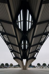 Letiště a stanice TGV Satolas - foto: Petr Šmídek, 2008