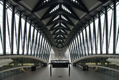 Letiště a stanice TGV Satolas - foto: Petr Šmídek, 2008