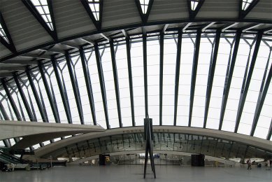 Letiště a stanice TGV Satolas - foto: Petr Šmídek, 2008