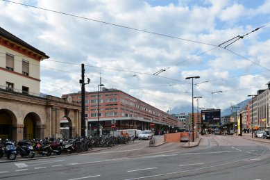 Hlavní vlakové nádraží Innsbruck - foto: Petr Šmídek, 2015