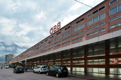 Hlavní vlakové nádraží Innsbruck - foto: Petr Šmídek, 2015