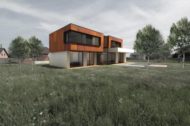 Single-family house in Sestajovice - Vizualizace