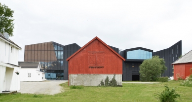 Kulturní centrum města Stjørdal - foto: Reiulf Ramstad Arkitekter