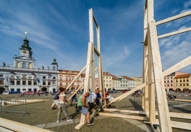 Vnímání - Z průbehu realizace - foto: Tomáš Malý