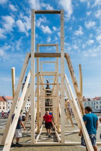 Vnímání - Z průbehu realizace - foto: Tomáš Malý