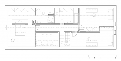 Family house in Letkov - Floor plan 2nd floor