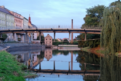 Komenského most v Jaroměři - foto: Petr Šmídek, 2015