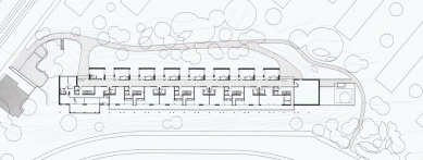 Apartment building Paul-Clairmont - <translation>P ground plan</translation> - foto: Gmür & Steib Architekten